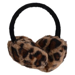 Women's Plush Leopard Warm Winter Ear Muffs